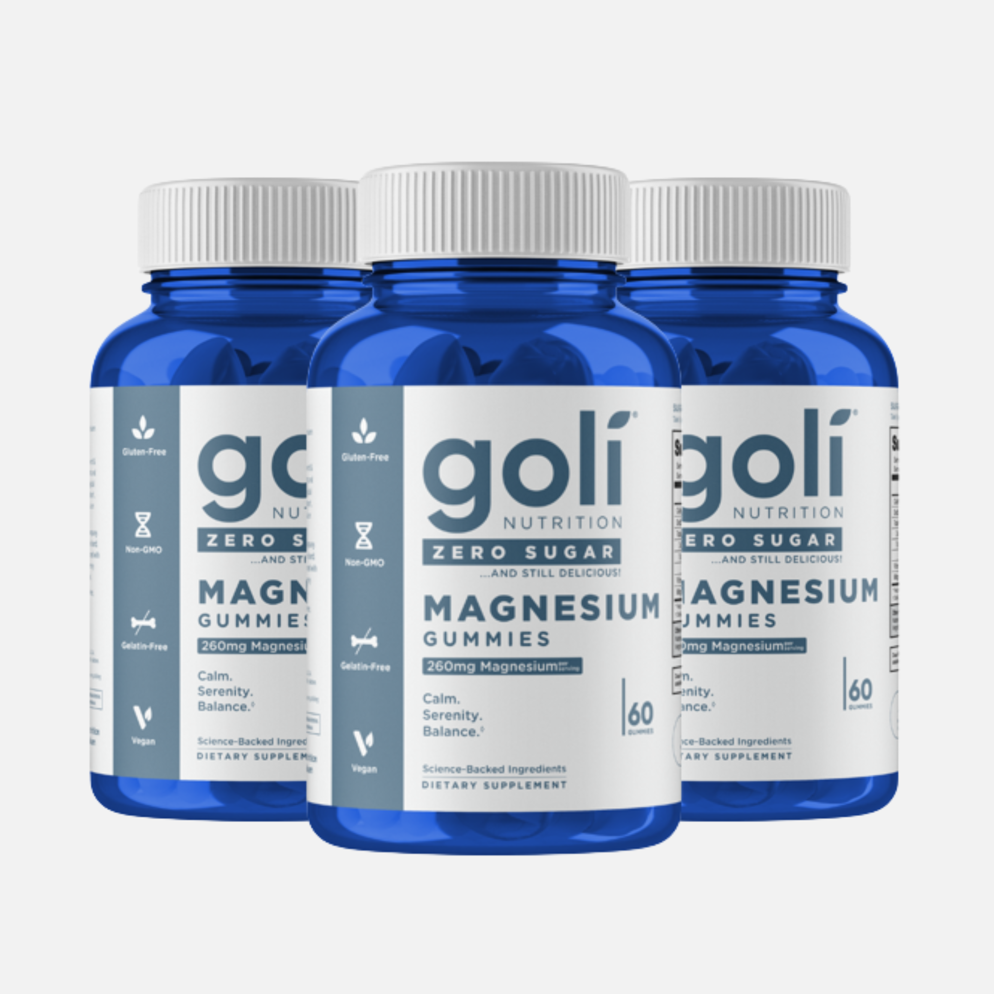 3 Bottles of Magnesium Zero Sugar