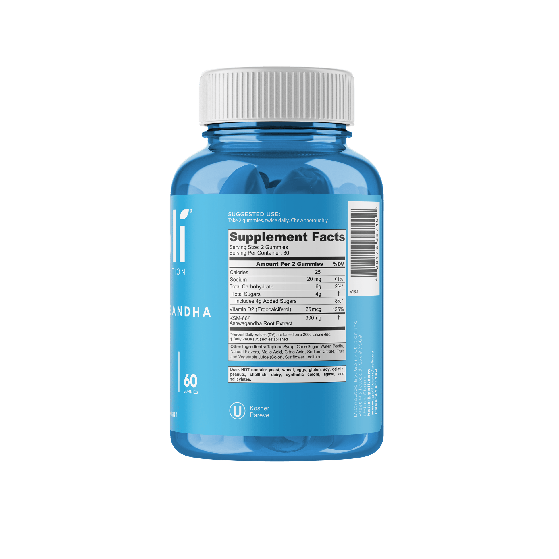 GOLI ASHWAGANDHA GUMMY