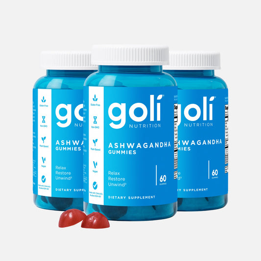 3 Bottles of Ashwagandha Gummies