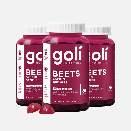 3 Bottles of Beets Cardio Gummies