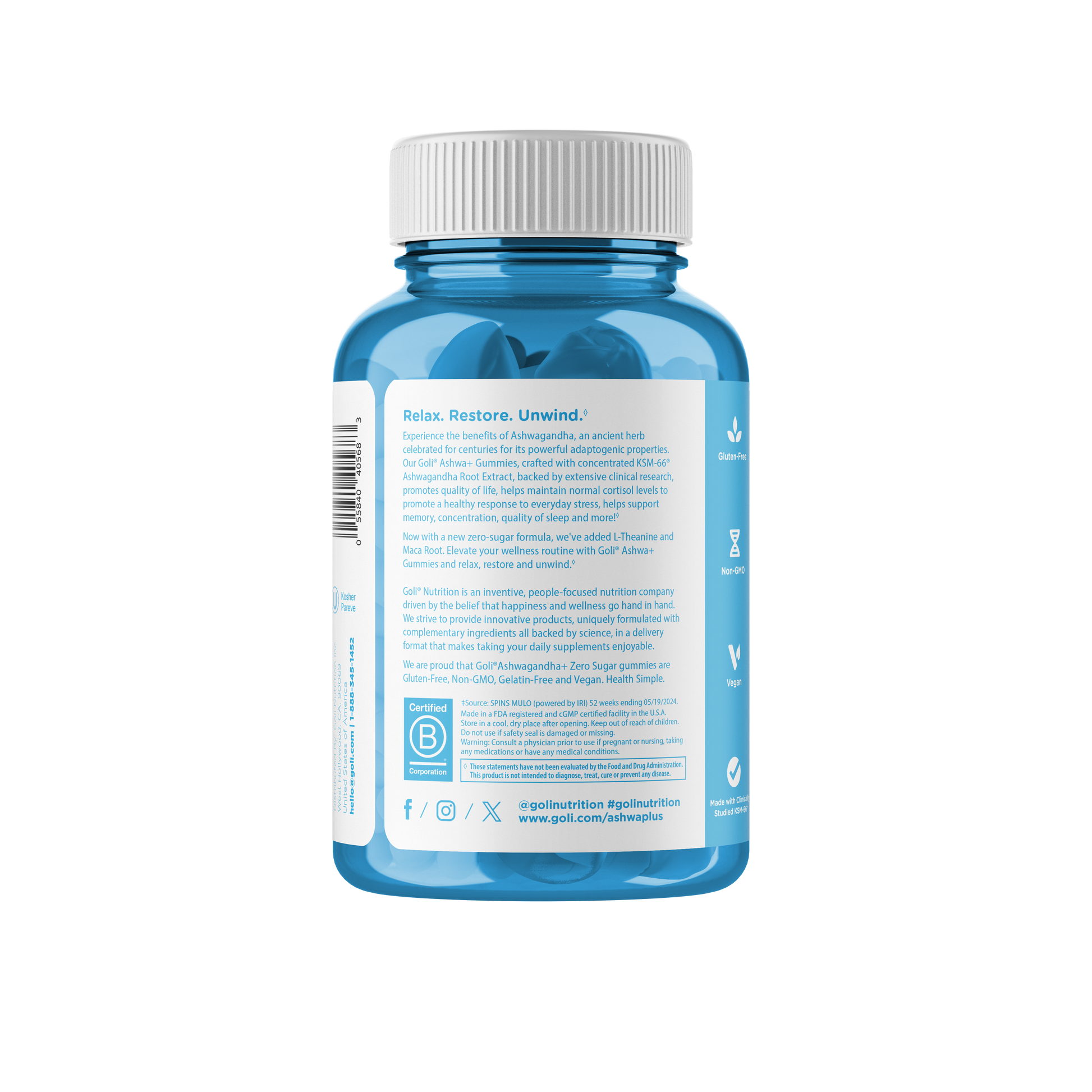 GOLI ASHWAGANDHA ZERO SUGAR