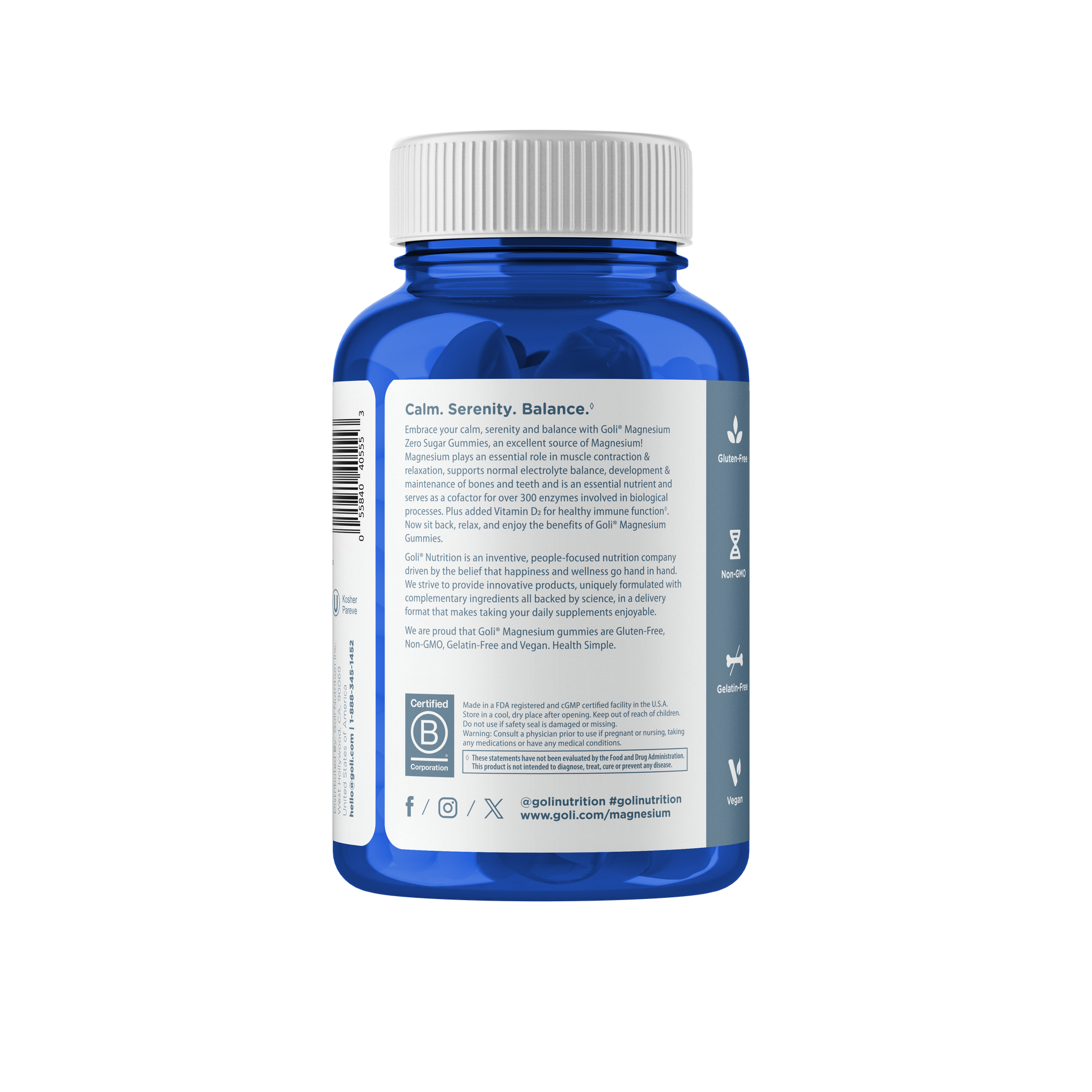 GOLI MAGNESIUM ZERO SUGAR